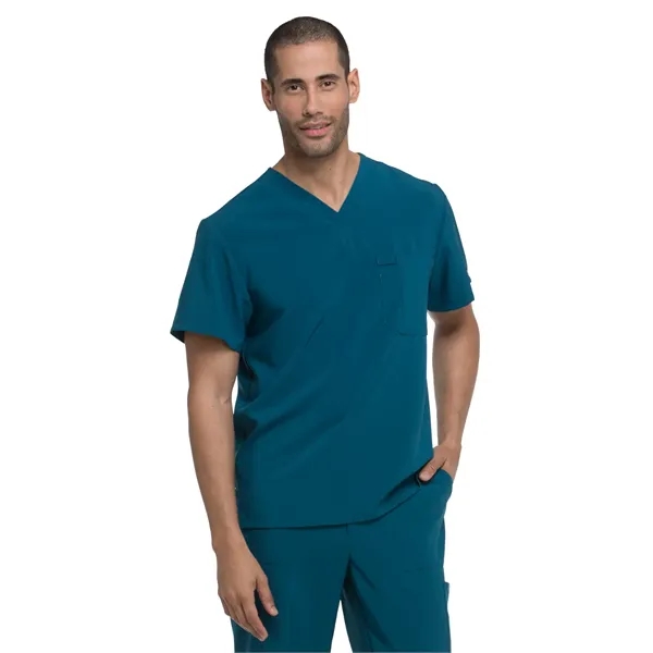 Dickies EDS Essentials Men's Tuckable V-Neck Top... from ASI 86018 Scrub Authority / Uniform Stores