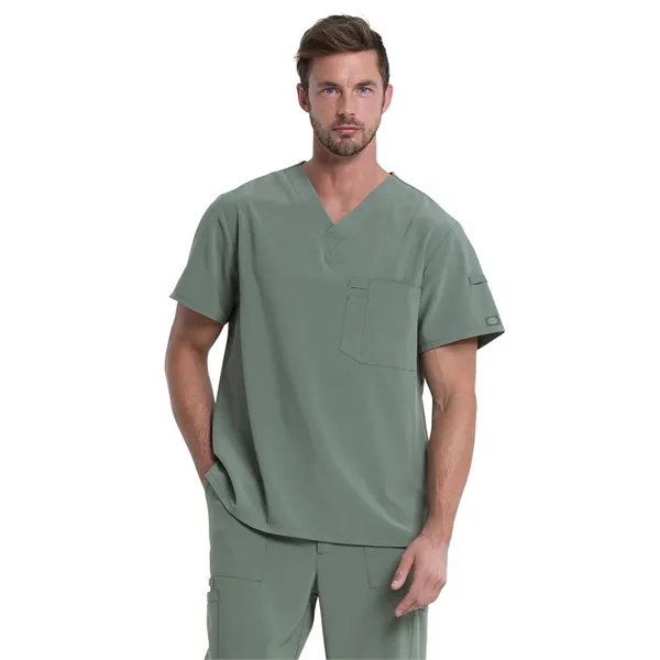 Dickies EDS Essentials Men's Tuckable V-Neck Top... from ASI 86018 Scrub Authority / Uniform Stores