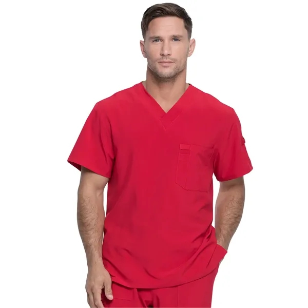 Dickies EDS Essentials Men's Tuckable V-Neck Top... from ASI 86018 Scrub Authority / Uniform Stores