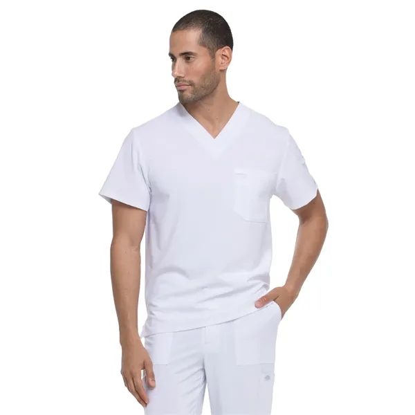 Dickies EDS Essentials Men's Tuckable V-Neck Top... from ASI 86018 Scrub Authority / Uniform Stores