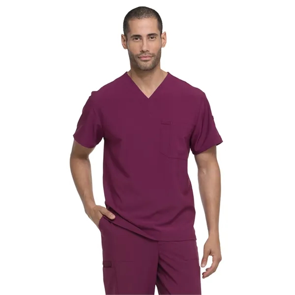 Dickies EDS Essentials Men's Tuckable V-Neck Top... from ASI 86018 Scrub Authority / Uniform Stores
