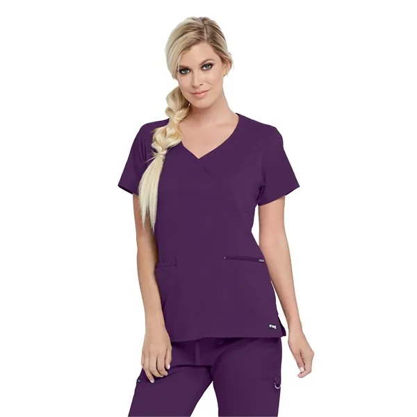 Barco Grey's Anatomy™ Stretch Kim Top.... from ASI 86018 Scrub Authority / Uniform Stores