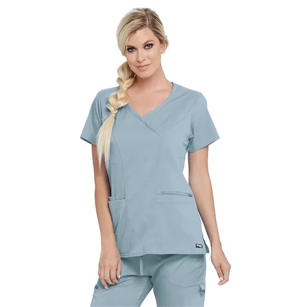 Barco Grey's Anatomy™ Stretch Kim Top.... from ASI 86018 Scrub Authority / Uniform Stores
