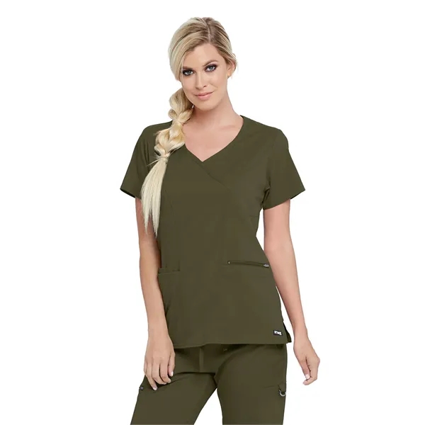 Barco Grey's Anatomy™ Stretch Kim Top.... from ASI 86018 Scrub Authority / Uniform Stores