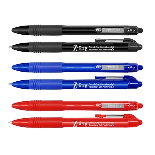 Zebra Z-Grip Recycled, Retractable Ball Point Pen with 1.0mm Medium Point... from ASI 67675 Liqui-Mark Corp