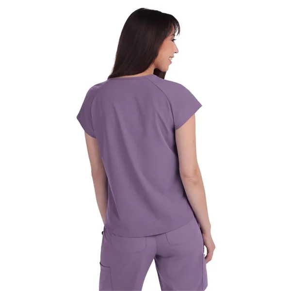 koi - Planet - Women's 1-Pocket Heart-Shaped Neckline Eco...... from ASI 86018 Scrub Authority / Uniform Stores