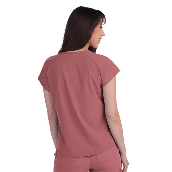 koi - Planet - Women's 1-Pocket Heart-Shaped Neckline Eco...... from ASI 86018 Scrub Authority / Uniform Stores