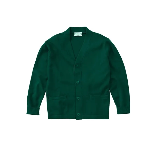 Classroom Uniforms Youth Unisex Cardigan Sweater... from ASI 86018 Scrub Authority / Uniform Stores
