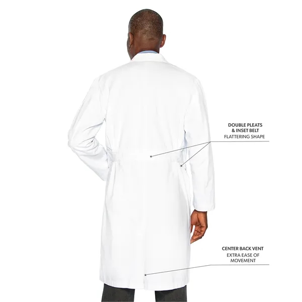 Landau Essentials Men's Lab Coat... from ASI 86018 Scrub Authority / Uniform Stores