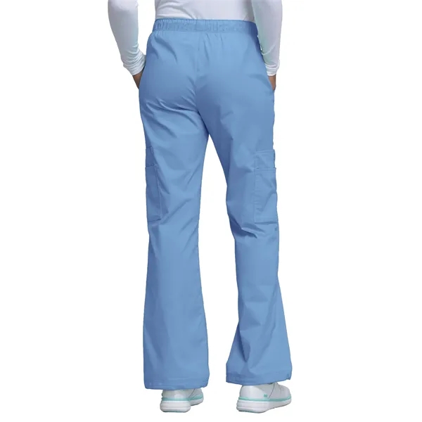 Cherokee WW Core Stretch Women's Mid-Rise Pull-On Cargo Pant... from ASI 86018 Scrub Authority / Uniform Stores