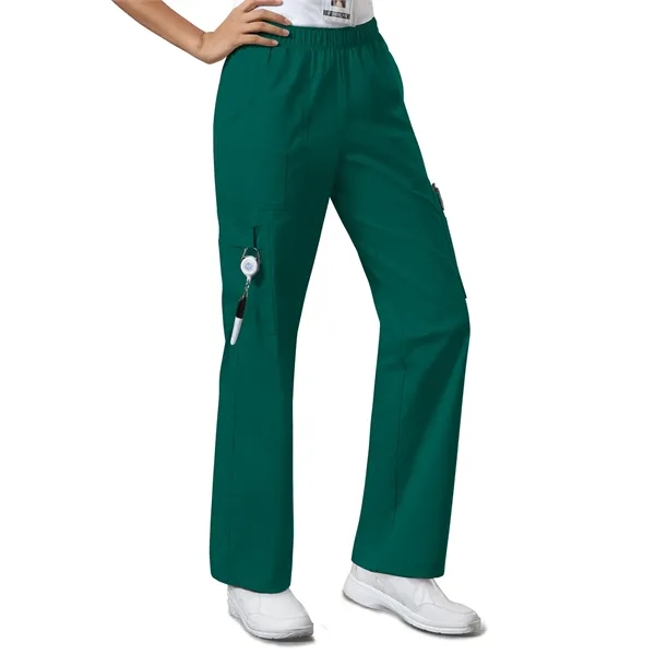 Cherokee WW Core Stretch Women's Mid-Rise Pull-On Cargo Pant... from ASI 86018 Scrub Authority / Uniform Stores