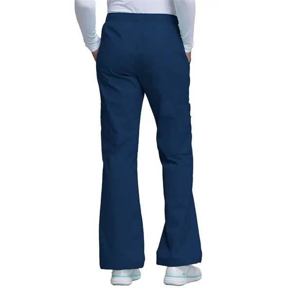 Cherokee WW Core Stretch Women's Mid-Rise Pull-On Cargo Pant... from ASI 86018 Scrub Authority / Uniform Stores