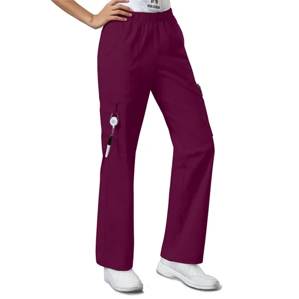 Cherokee WW Core Stretch Women's Mid-Rise Pull-On Cargo Pant... from ASI 86018 Scrub Authority / Uniform Stores
