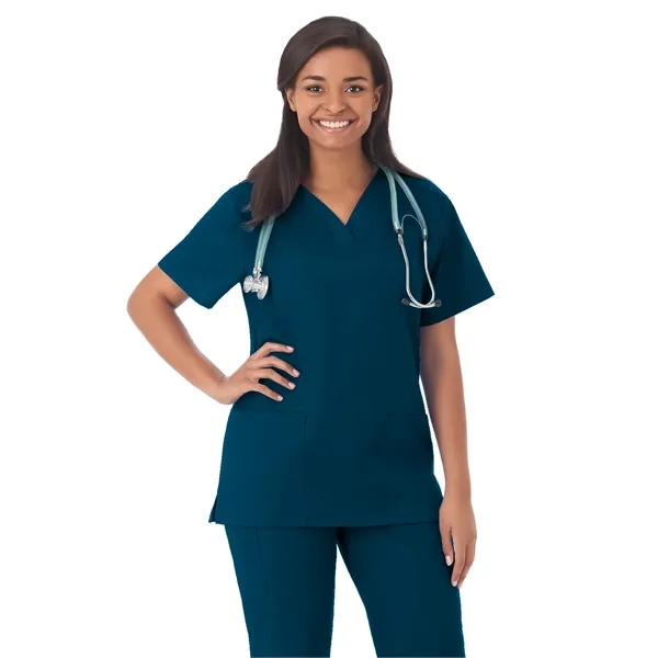 Fundamentals Women's Two Pocket Top... from ASI 86018 Scrub Authority / Uniform Stores