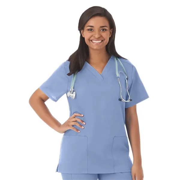 Fundamentals Women's Two Pocket Top... from ASI 86018 Scrub Authority / Uniform Stores