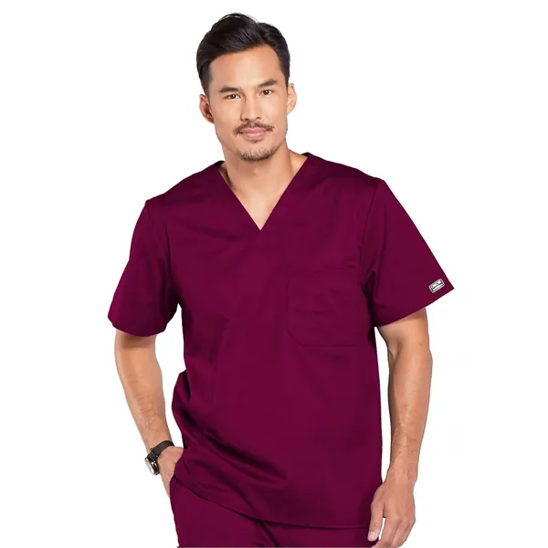 Cherokee WW Core Stretch Men's Tuckable V-Neck Top... from ASI 86018 Scrub Authority / Uniform Stores