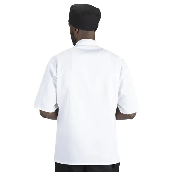 Edwards Industries - Unisex 10-Button Short Sleeve Chef Coat... from ASI 86018 Scrub Authority / Uniform Stores