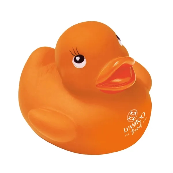 2" rubber duck toy in assorted colors.... from ASI 63549 Jornik Manufacturing Corp / Jornik