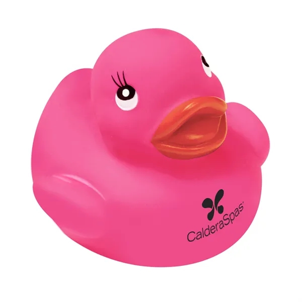2" rubber duck toy in assorted colors.... from ASI 63549 Jornik Manufacturing Corp / Jornik