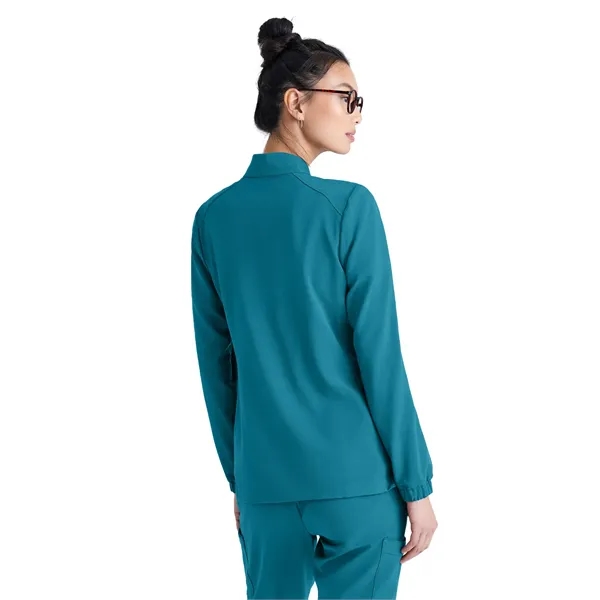 Grey's Anatomy Evolve 3 Pocket Collared Warm-Up... from ASI 86018 Scrub Authority / Uniform Stores
