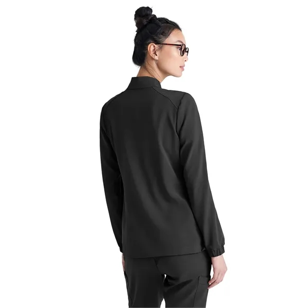 Grey's Anatomy Evolve 3 Pocket Collared Warm-Up... from ASI 86018 Scrub Authority / Uniform Stores