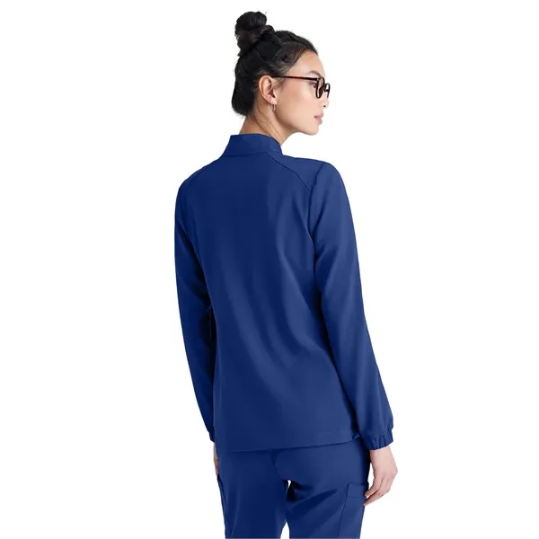 Grey's Anatomy Evolve 3 Pocket Collared Warm-Up... from ASI 86018 Scrub Authority / Uniform Stores