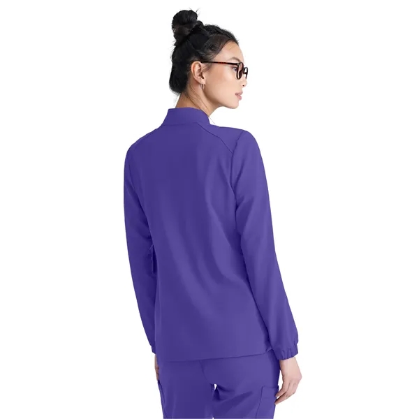 Grey's Anatomy Evolve 3 Pocket Collared Warm-Up... from ASI 86018 Scrub Authority / Uniform Stores