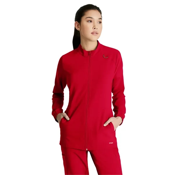 Grey's Anatomy Evolve 3 Pocket Collared Warm-Up... from ASI 86018 Scrub Authority / Uniform Stores