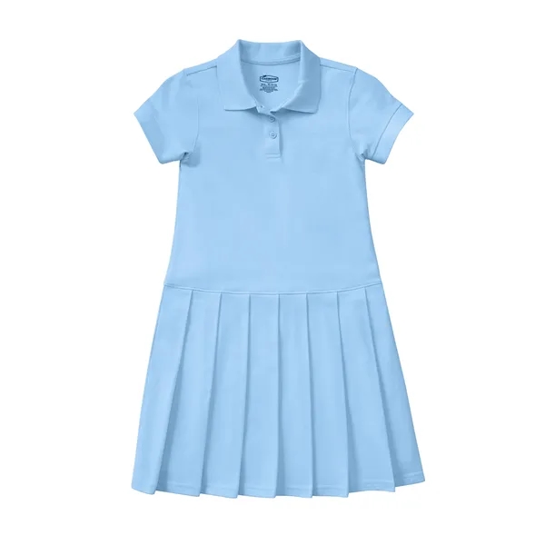 Classroom Uniforms Girls Pique Polo Dress... from ASI 86018 Scrub Authority / Uniform Stores