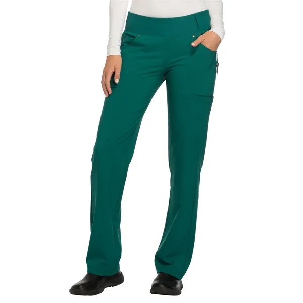 Cherokee iFlex Women's Mid Rise Pull-On Pant... from ASI 86018 Scrub Authority / Uniform Stores