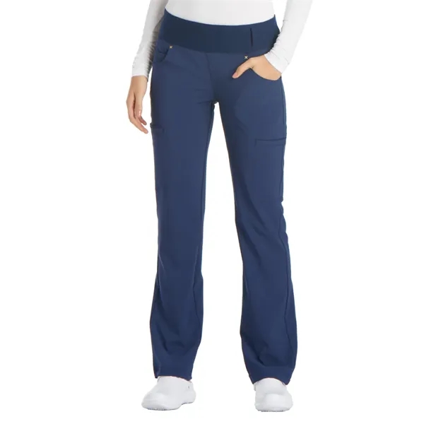 Cherokee iFlex Women's Mid Rise Pull-On Pant... from ASI 86018 Scrub Authority / Uniform Stores