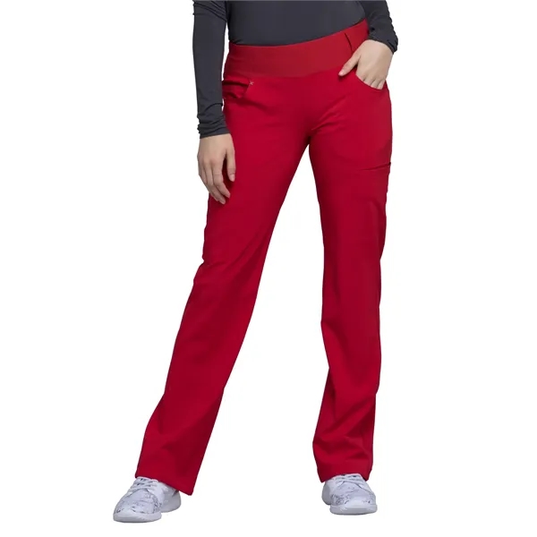 Cherokee iFlex Women's Mid Rise Pull-On Pant... from ASI 86018 Scrub Authority / Uniform Stores