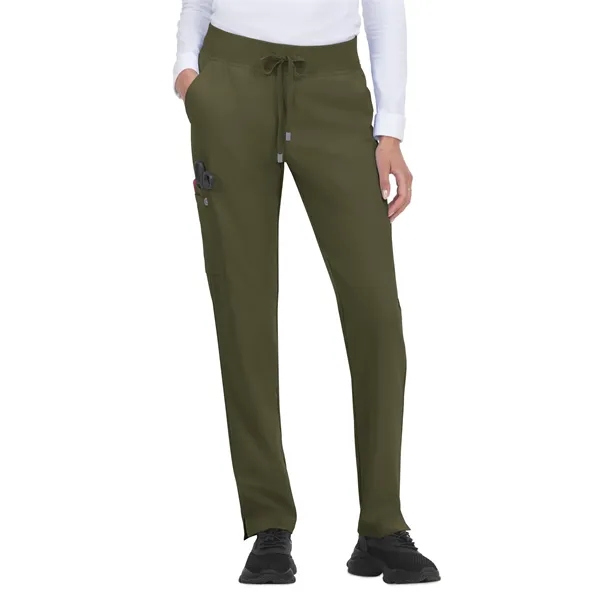 koi - Cureology - Women's 7-Pocket Drawstring Elastic Wai...... from ASI 86018 Scrub Authority / Uniform Stores