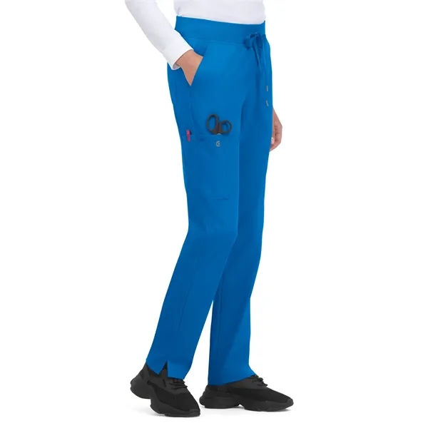 koi - Cureology - Women's 7-Pocket Drawstring Elastic Wai...... from ASI 86018 Scrub Authority / Uniform Stores