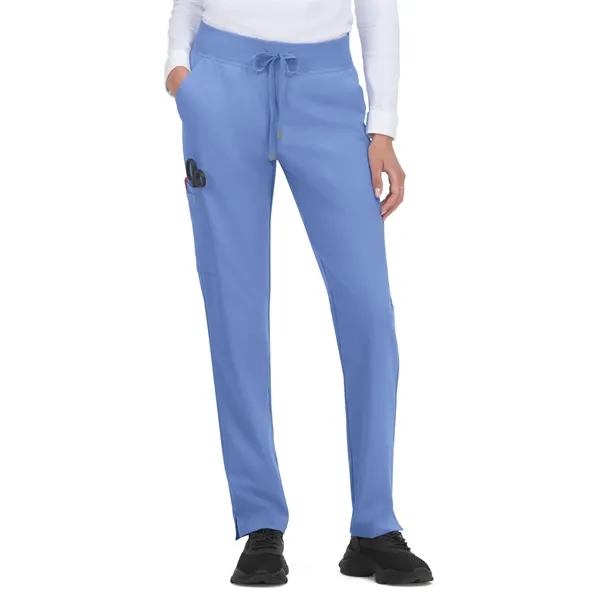 koi - Cureology - Women's 7-Pocket Drawstring Elastic Wai...... from ASI 86018 Scrub Authority / Uniform Stores