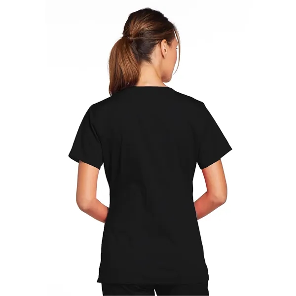 Cherokee Workwear Core Stretch Women's V-Neck Top... from ASI 86018 Scrub Authority / Uniform Stores