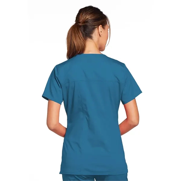 Cherokee Workwear Core Stretch Women's V-Neck Top... from ASI 86018 Scrub Authority / Uniform Stores