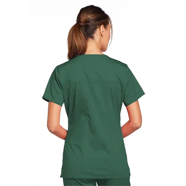 Cherokee Workwear Core Stretch Women's V-Neck Top... from ASI 86018 Scrub Authority / Uniform Stores