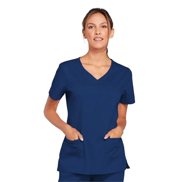 Cherokee Workwear Core Stretch Women's V-Neck Top... from ASI 86018 Scrub Authority / Uniform Stores