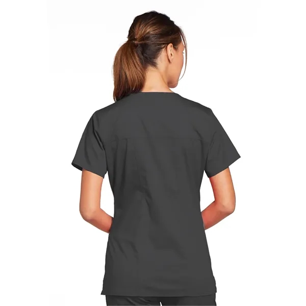 Cherokee Workwear Core Stretch Women's V-Neck Top... from ASI 86018 Scrub Authority / Uniform Stores