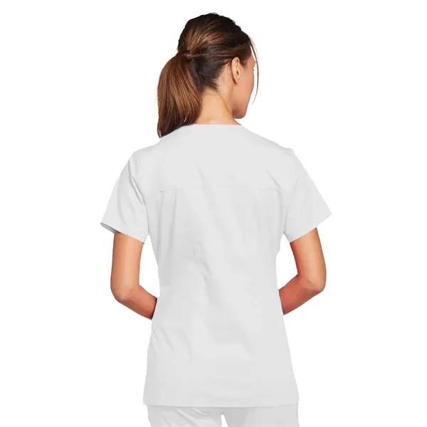 Cherokee Workwear Core Stretch Women's V-Neck Top... from ASI 86018 Scrub Authority / Uniform Stores