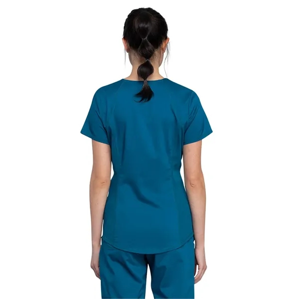 Cherokee Workwear Revolution Women's V-Neck Top... from ASI 86018 Scrub Authority / Uniform Stores
