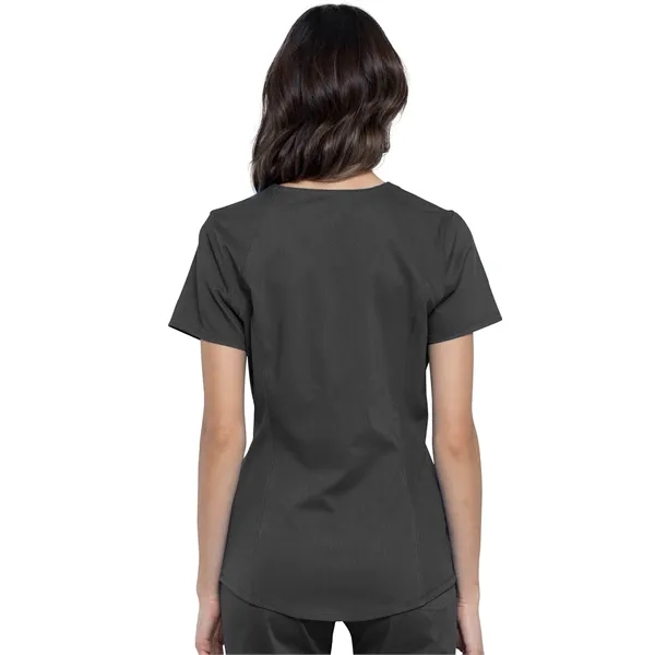 Cherokee Workwear Revolution Women's V-Neck Top... from ASI 86018 Scrub Authority / Uniform Stores