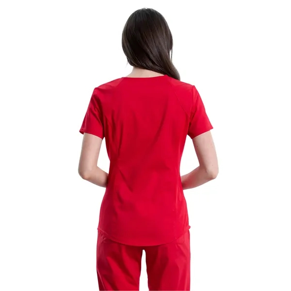 Cherokee Workwear Revolution Women's V-Neck Top... from ASI 86018 Scrub Authority / Uniform Stores