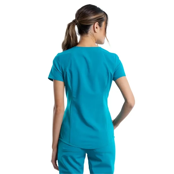 Cherokee Workwear Revolution Women's V-Neck Top... from ASI 86018 Scrub Authority / Uniform Stores