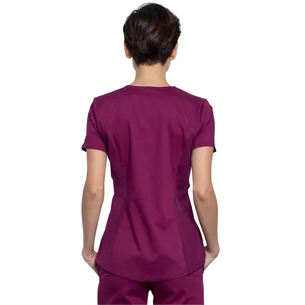 Cherokee Workwear Revolution Women's V-Neck Top... from ASI 86018 Scrub Authority / Uniform Stores