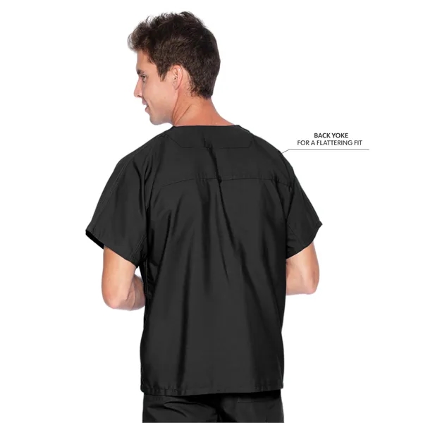 Landau Essentials Unisex V-Neck Top... from ASI 86018 Scrub Authority / Uniform Stores