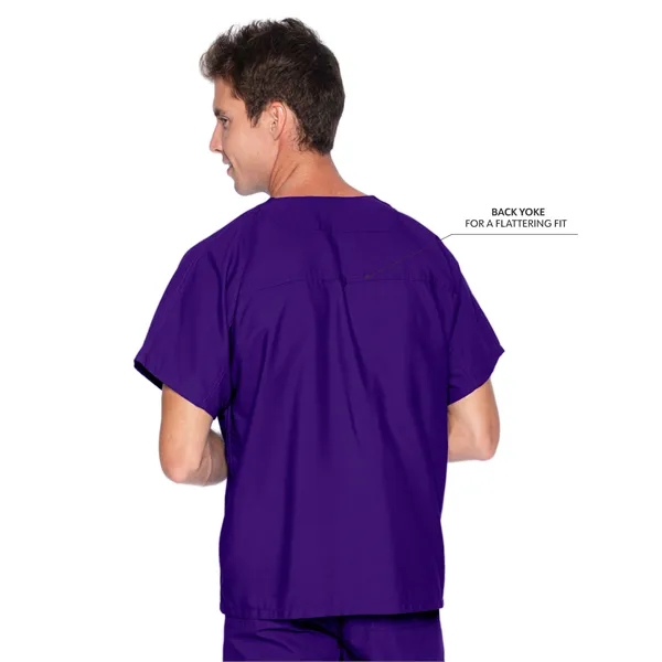 Landau Essentials Unisex V-Neck Top... from ASI 86018 Scrub Authority / Uniform Stores