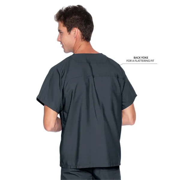 Landau Essentials Unisex V-Neck Top... from ASI 86018 Scrub Authority / Uniform Stores