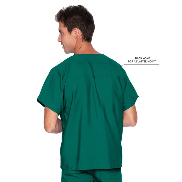 Landau Essentials Unisex V-Neck Top... from ASI 86018 Scrub Authority / Uniform Stores